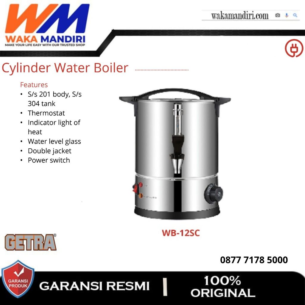 Water Boiler Getra WB-12SC