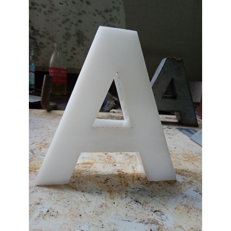 HurufTimbul-Akrilik,NonLed|Harga-per-cm|Dekorasi