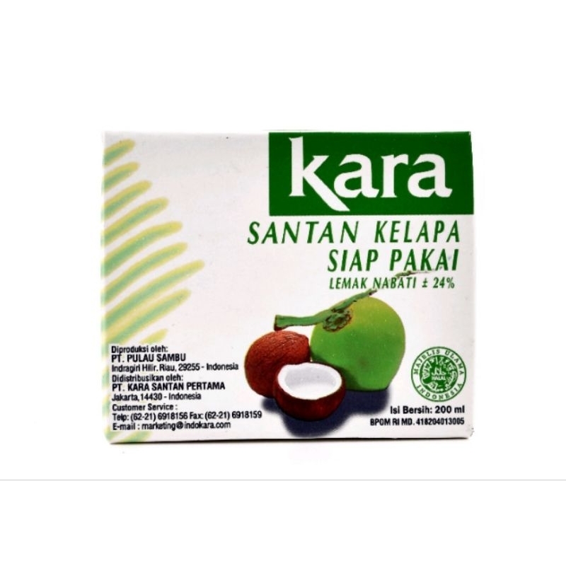 SANTAN KARA 200ml 1DUS | SANTAN KARA | SANTEN KARA | SANTEN | SANTAN | SANTAN 200ml 1dus | SANTEN 20