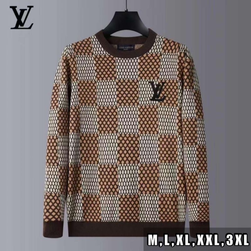 SWEATER PRIA LOUIS VUITTON KEREN MEWAH IMPORT TERBARU 1403
