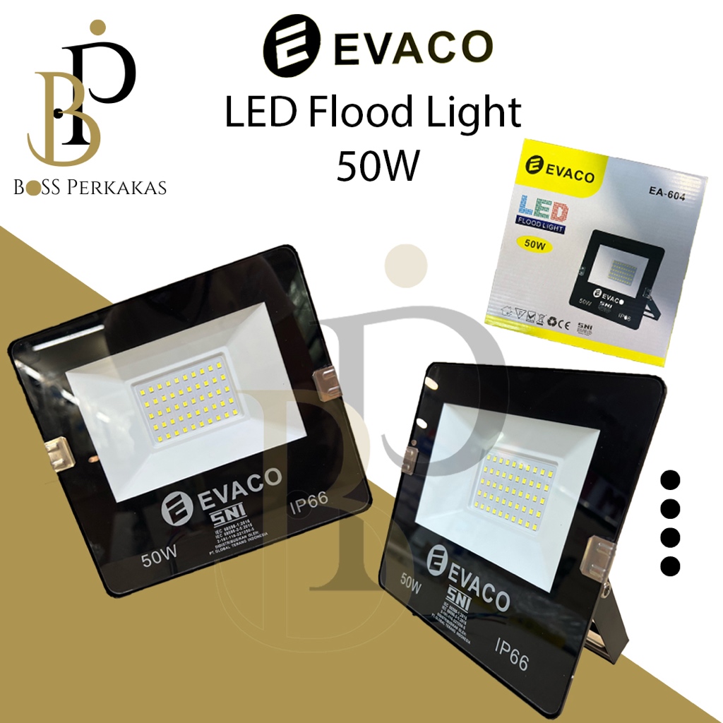 Lampu Sorot 50W Evaco / LED Floodlight 50W Evaco