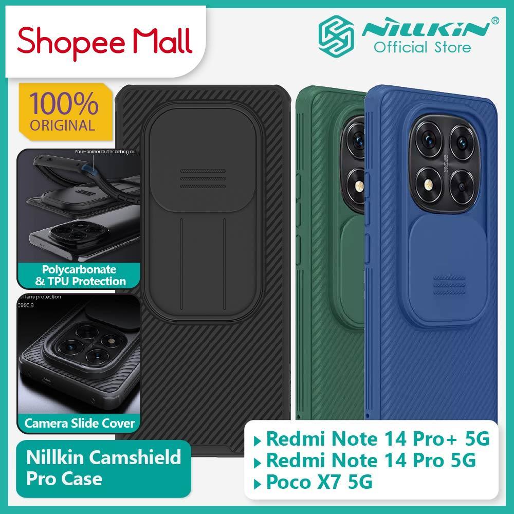 Case Xiaomi Redmi Note 14 / Pro / Plus 5G / Poco X7 5G Nillkin CamShield Pro Camera Cover Slide Casi