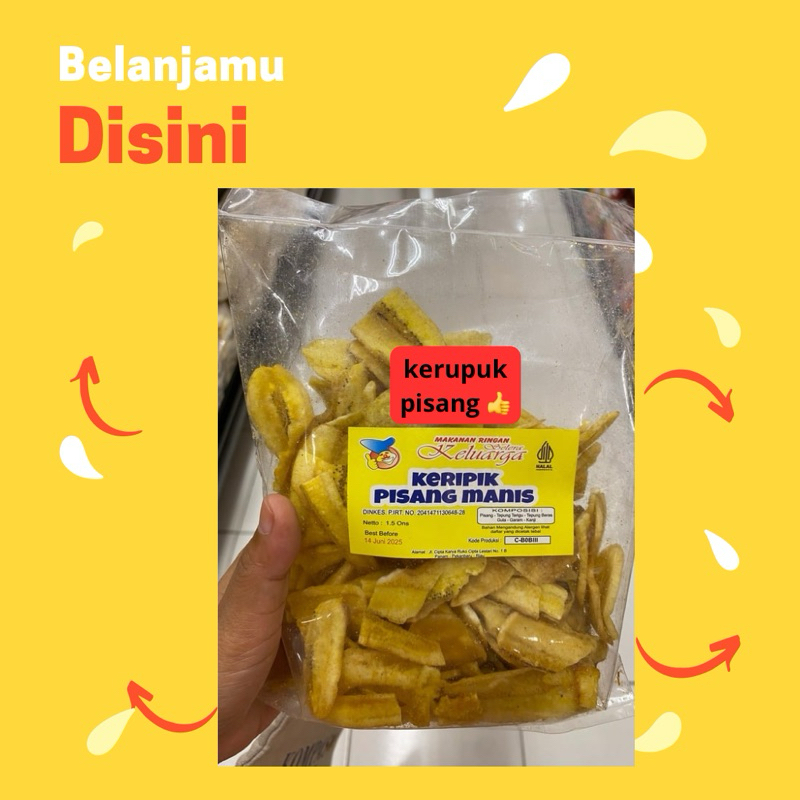 

Keripik Pisang Manis