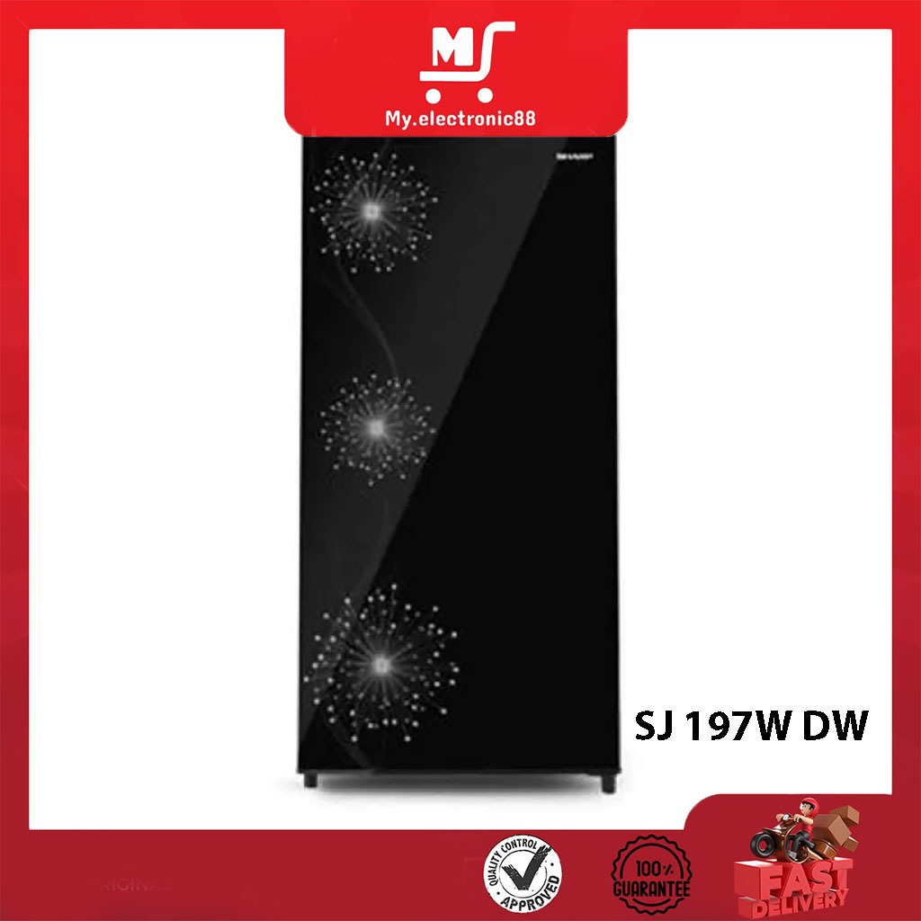 SHARP KULKAS 1 PINTU (SJ 197W DW)