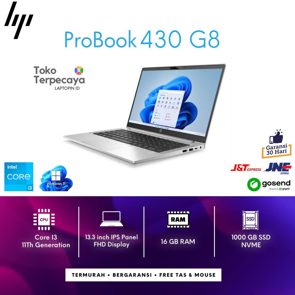 LAPTOP HP ProBook 430 G8 CORE I3 GEN 11 TERMURAH - CORE I7 CORE I5 ELITEBOOK