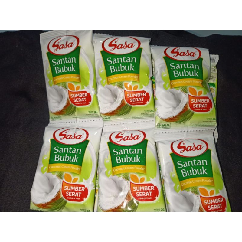 

(isi 6 SASET) SASA SANTAN BUBUK 20GR SASET