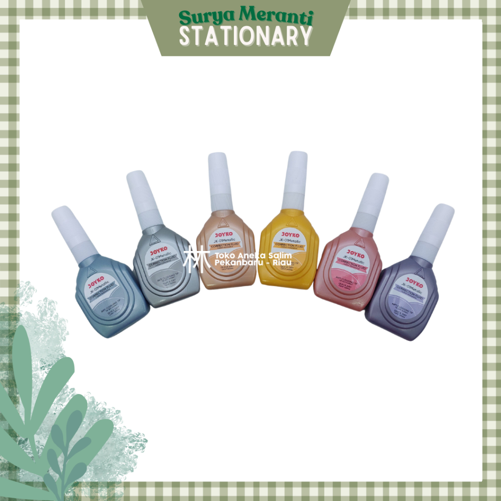 

Anekasalim - Correction Fluid / Tip-x cair Joyko JK-01 Metallic