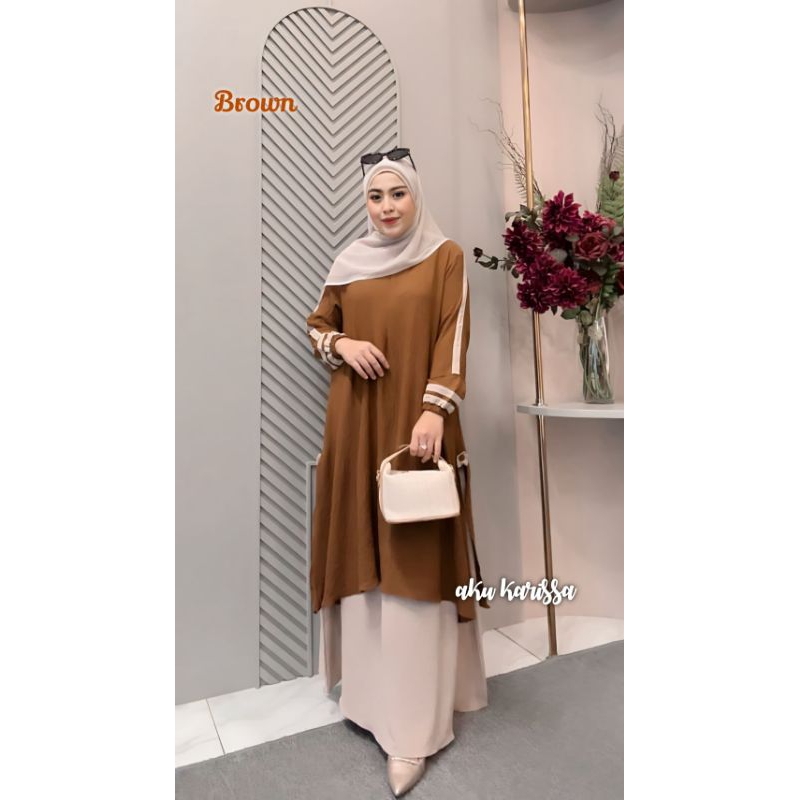 SETROK CINDY by AKU KARISSA / GAMIS CINDY / SETROK WANITA / SETELAN WANITA / SETELAN ROK TUNIK / SET