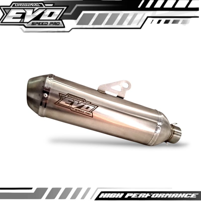 silincer kapsul panjang 45 cm inlet 50 original Evo Speed Pro