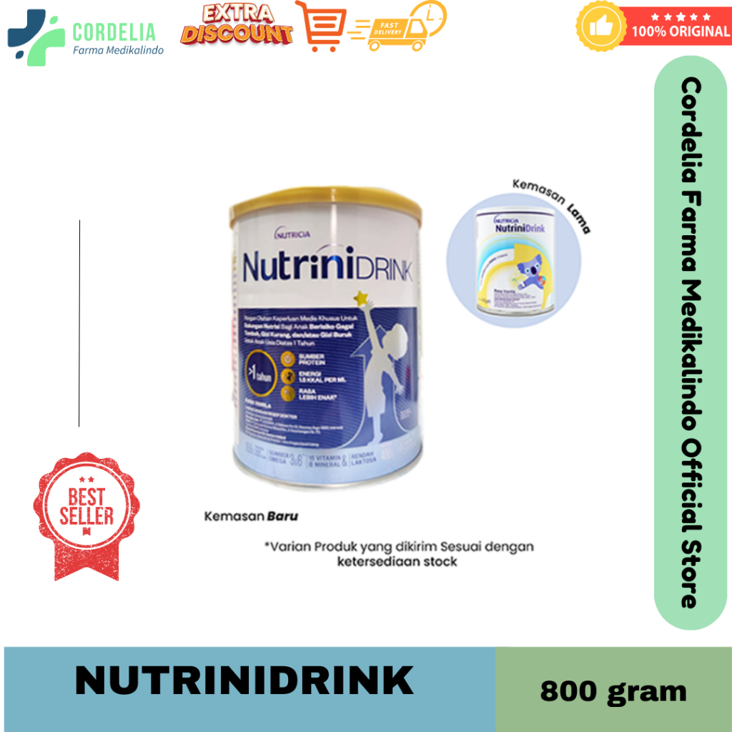 Nutrinidrink susu 800 gram