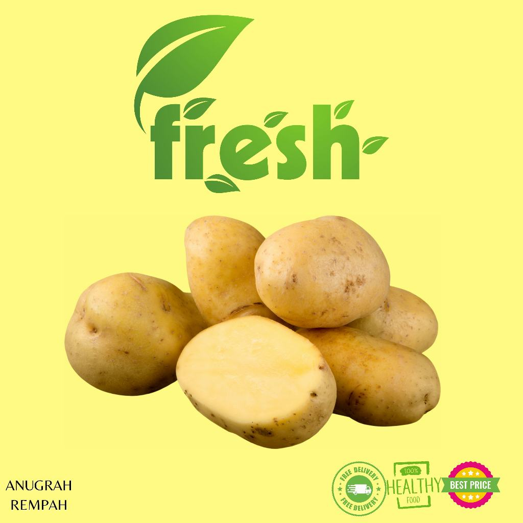 

Kentang FRESH250 gram - 500 gram Anugrah Rempah