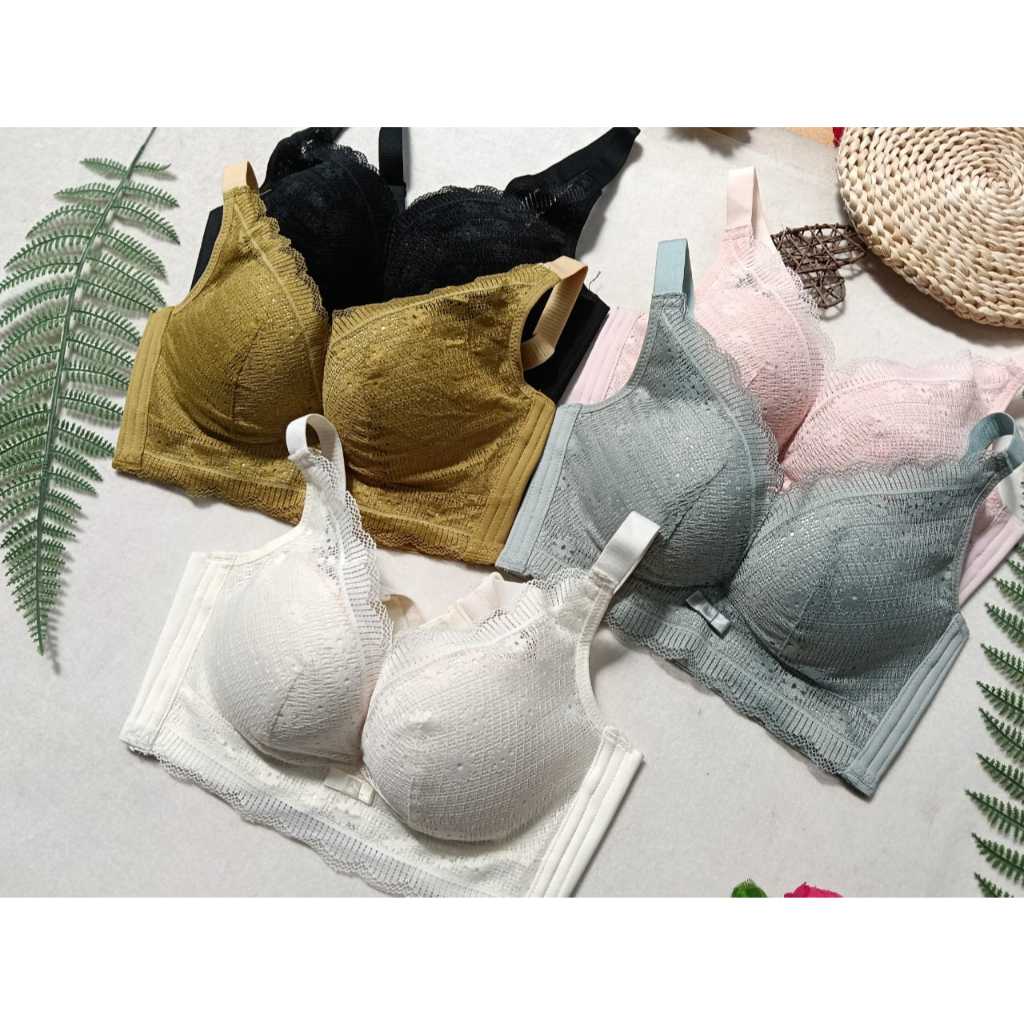 BRA / BH KAWAT KAIT 4 WANITA BUSA TEBAL ACCECORIS SIMPLE #105