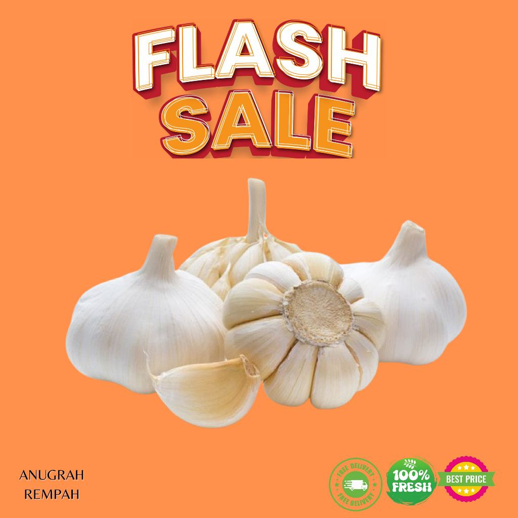 

Bawang Putih Kating Bersih 250 gram - 500 gram super
