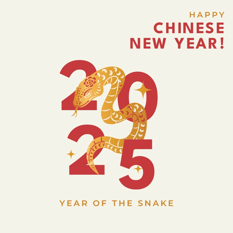 

STIKER CHINESE NEW YEAR | STIKER IMLEK GONG XI FACAI 2025 | SHIO ULAR | STIKER CHINESE NEW YEAR