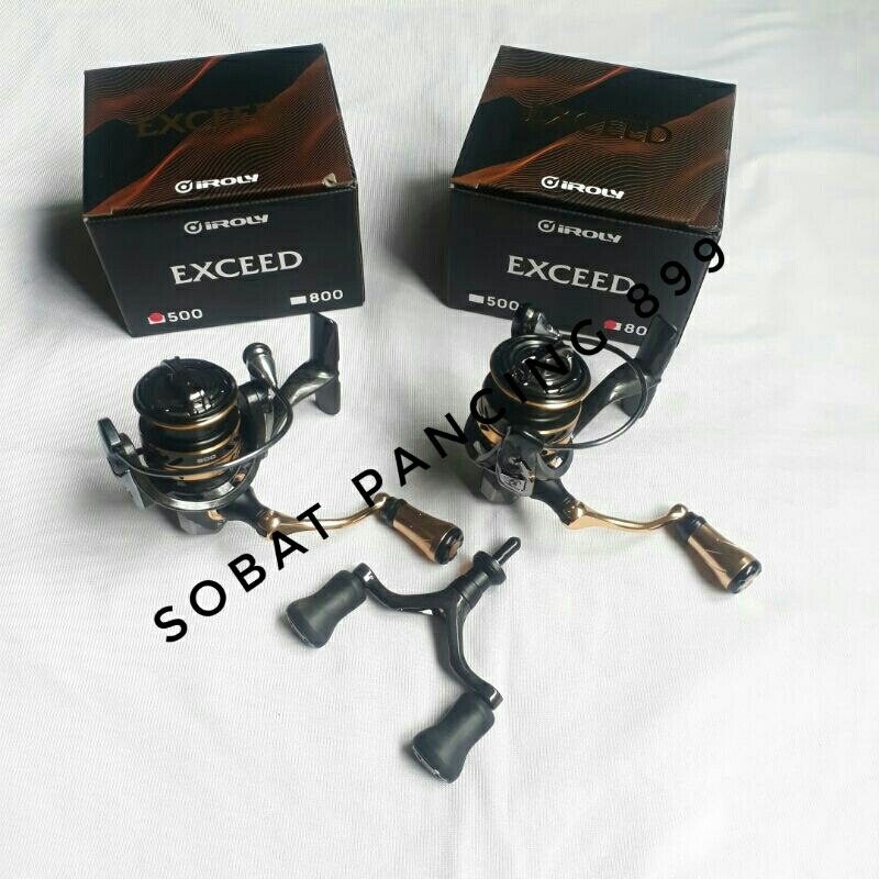 Reel Pancing Iroly Exceed / Reel Spining Handle Casting 500 800