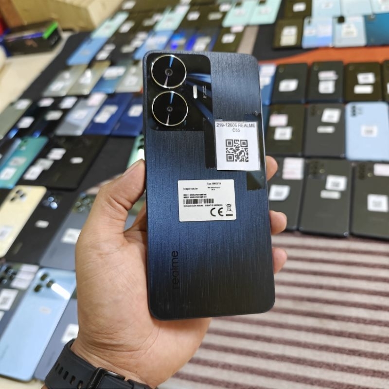 REALME C55 NFC RAM 8/256 HP SECOND BEKAS GARANSI RESMI