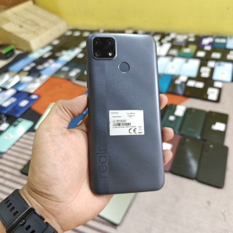 REALME C25 RAM 4/64 HP SECOND BEKAS GARANSI RESMI