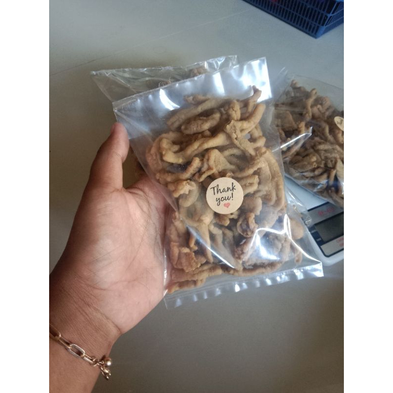 

Keripik Usus Ayam 100gr/KRIPIK USUS gurih