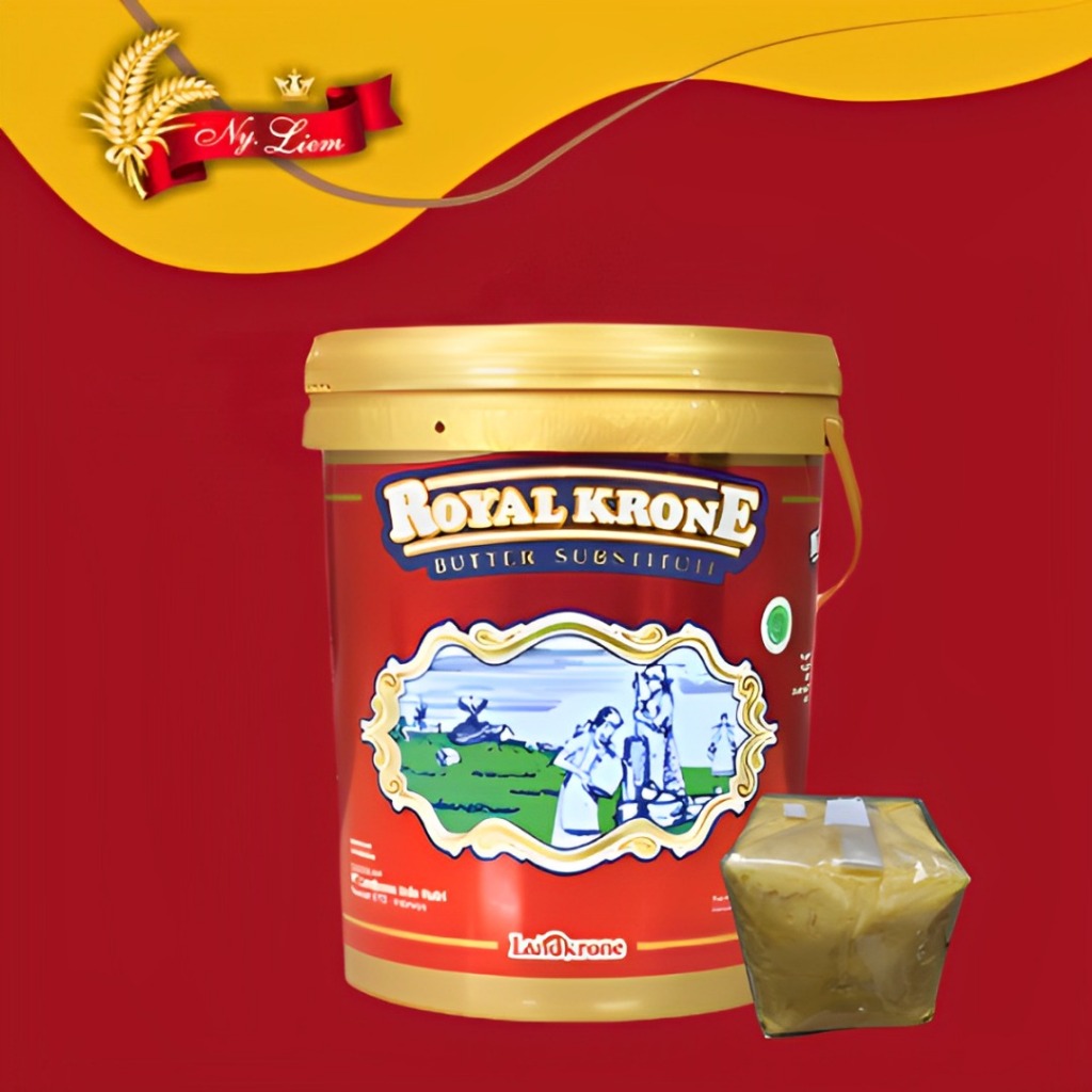

RB22 ROYAL KRONE Butter Substitute 1 kg #R (pengganti mentega / margarin)