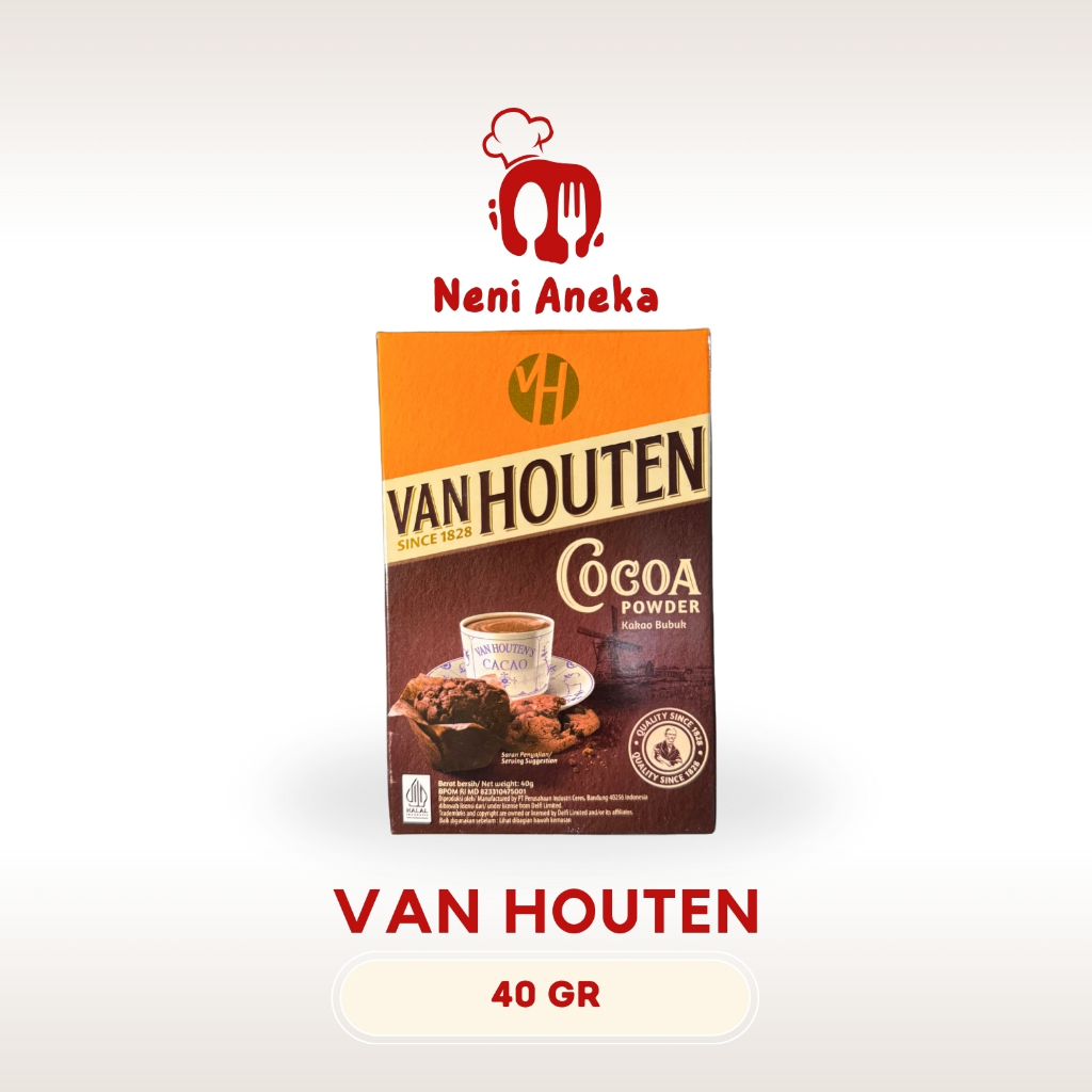 

VAN HOUTEN / BUBUK COKLAT Cocoa Powder - 40gr