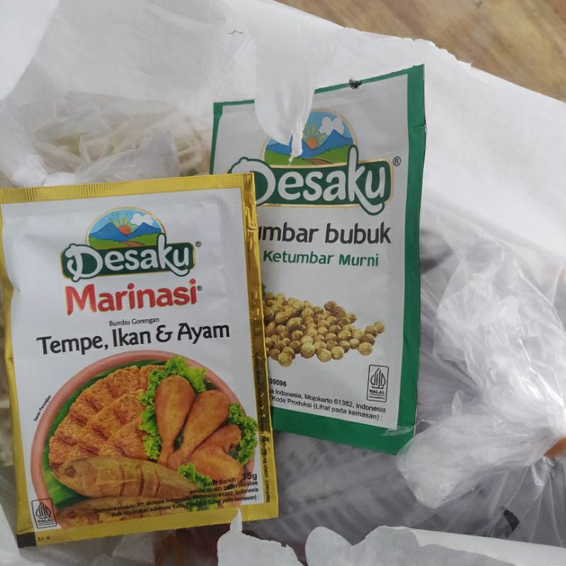 

Bumbu sachet desaku Ambu Ambu ,sajiku tempe Krispy