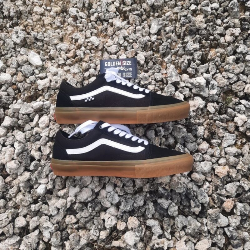 Vans Skate Old Skool Black Gum Resmi Pt Navya