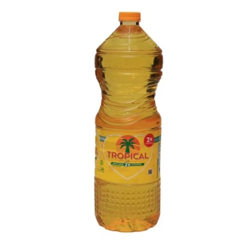 

Minyak Goreng Tropical 2 liter Kemasan Botol