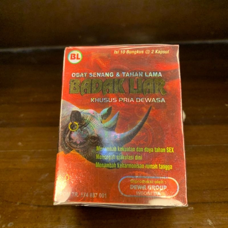 BADAK LIAR KAPSUL STAMINA PRIA DEWASA