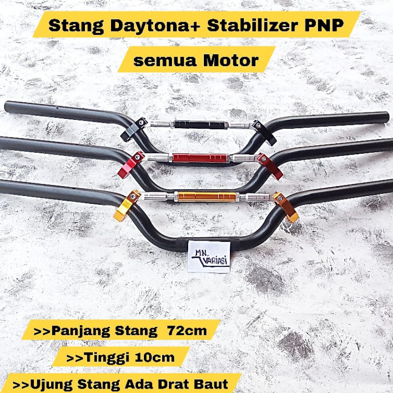 Stang Daytona Medium+Stabilizer PNP PCX ADV CB150r Vixion