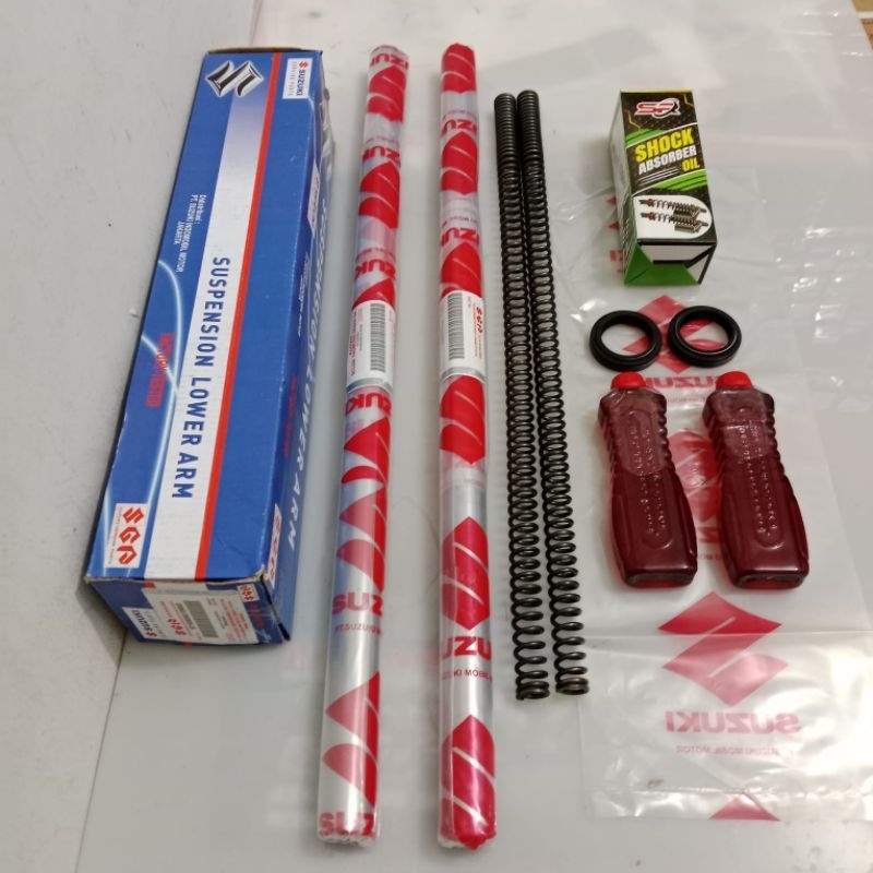 Shock Depan satria fu satria fu+per+sil+oli paketan komplit