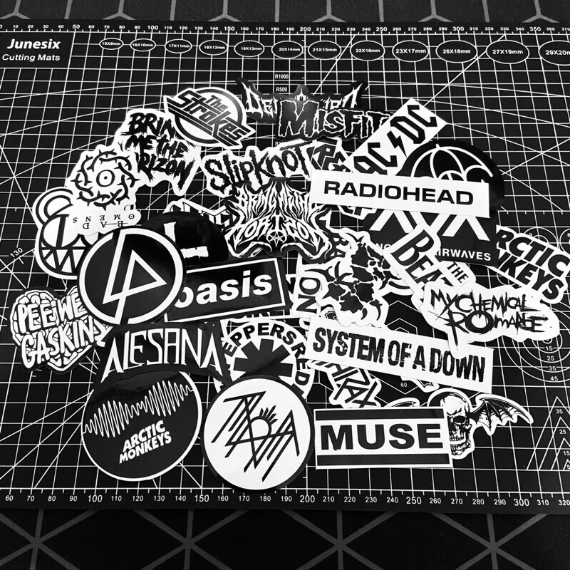 

Junesix Cutting Mats Radiohead Alesana Muse System Of Down