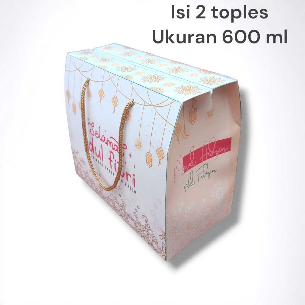 

BEST SALE ISI 10 BOX HAMPERS LEBARAN IDUL FITRI MUAT 3 TOPLES JAR 500 - 750 ML