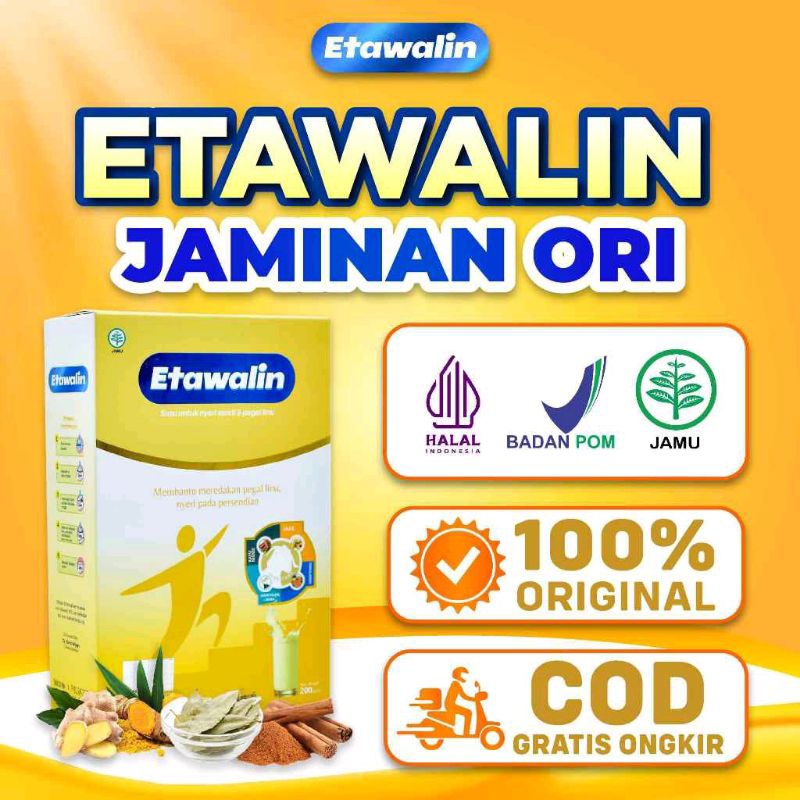 

Etawalin Susu Etawa Nyeri Sendi Ori 1 Box
