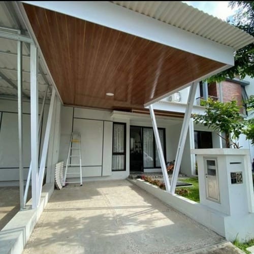 Kanopi plafon minimalis modern