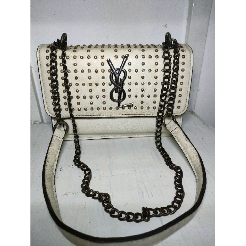 Tas preloved ysl warna putih