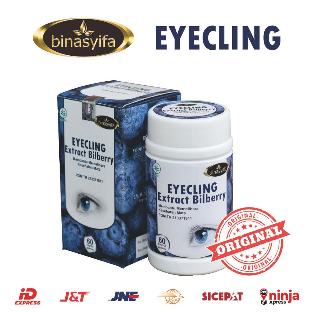 EYECLING BINASYIFA Extract Bilberry Obat Mata Minus Katarak
