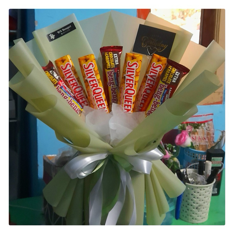 

Buket coklat/buket wisuda/buket bandung/buket murah