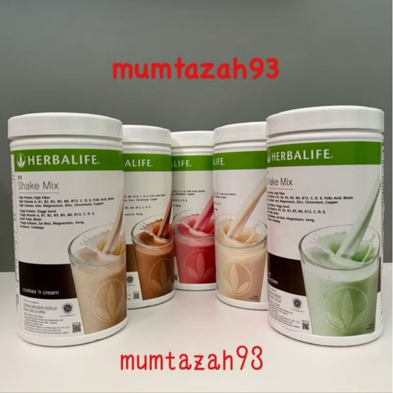 Herbalife Original 100% Paket Herbalife lengkap Meningkatkan Masa Otot