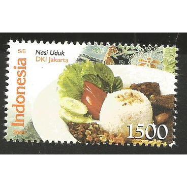 

A 10601 SATU BUAH PRANGKO TEMA MASAKAN NASI UDUK PROVINSI DKI JAKARTA KONDISI MNH MINT NEVER HINGED