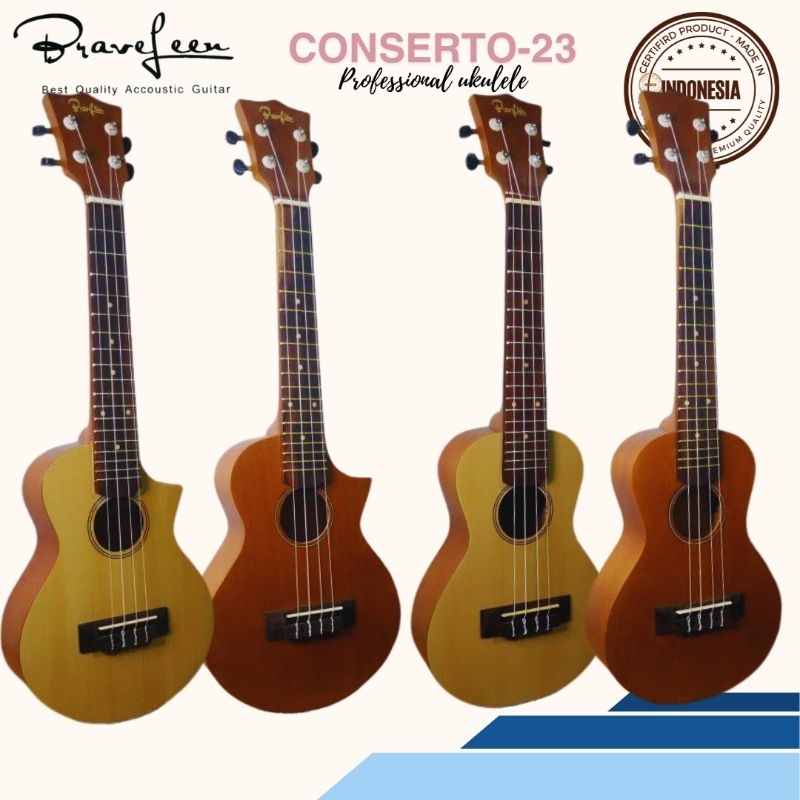 Ukulele BraveLeen Concert 23"