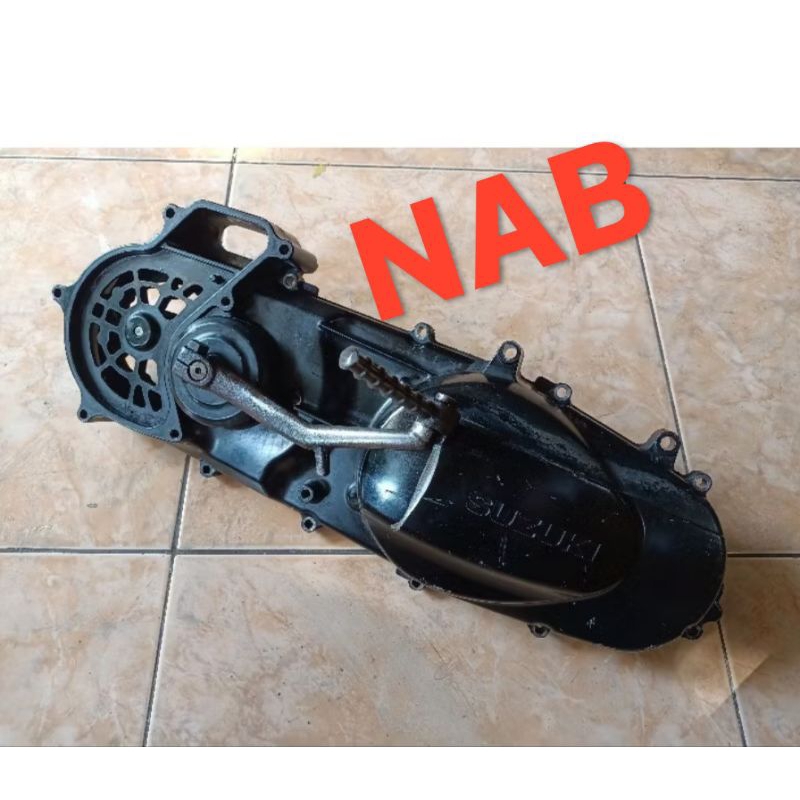blok cvt spin 125 bak cvt tutup cvt spin ori lepasan