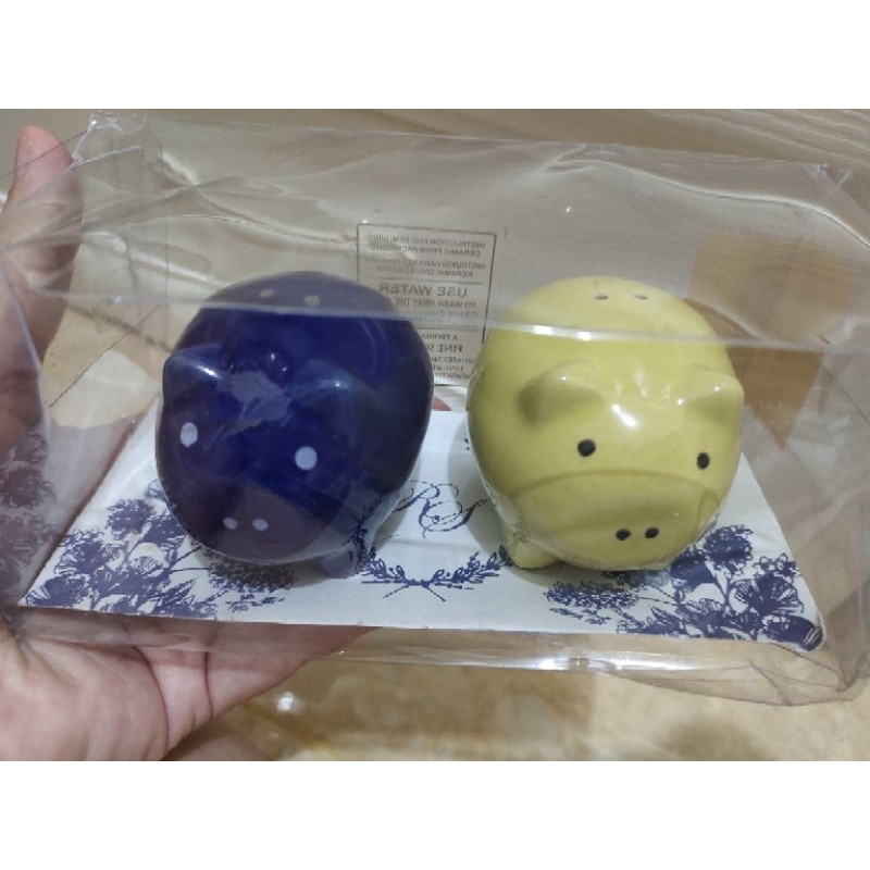 souvenir boneka Babi lucu pajangan unik boneka piglet tempat bumbu lucu