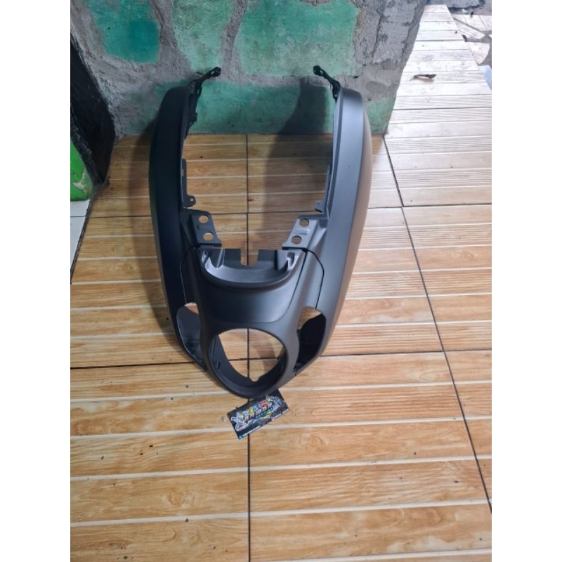 cover body belakang hitam doff scoopy K2F TH 2022 2023 2024