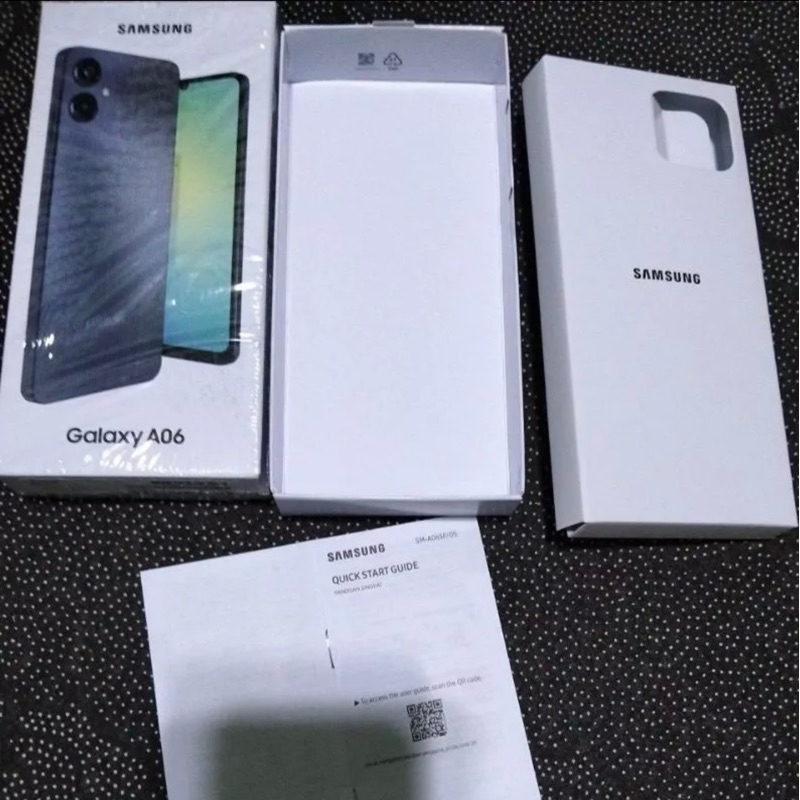 

dus box Samsung A06 ready semua warna free request sticker
