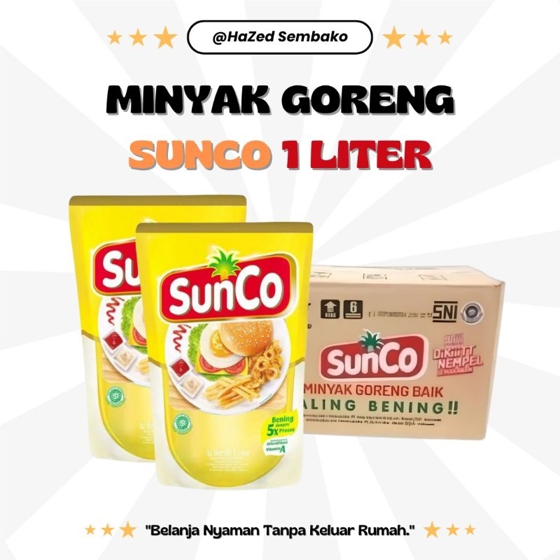 

SunCo Minyak Goreng Sunco 1 Liter