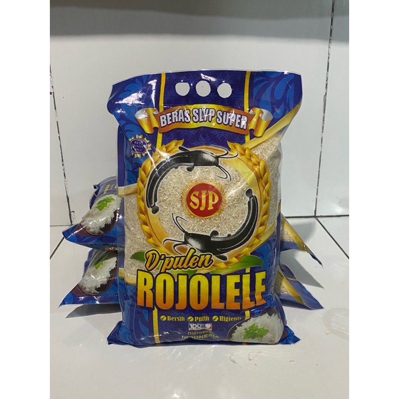 

BERAS ROJOLELE 5 Liter Kualitas Super Warna Biru