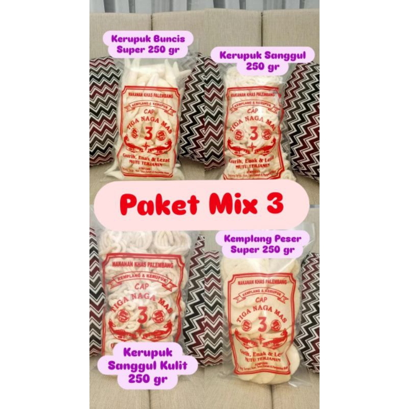 

PAKET MIX 3 (BUNCIS, SS,SK,PESER)