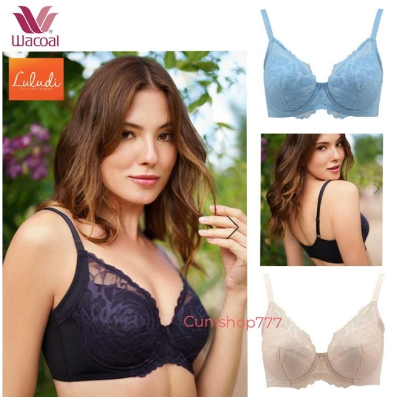 PANTY MAXI LULUDI by WACOAL LP 4123 K189 FULL CUP SIDE SHAPE PAKAI KAWAT BUSA TIPIS LB 4123 K163 BH 