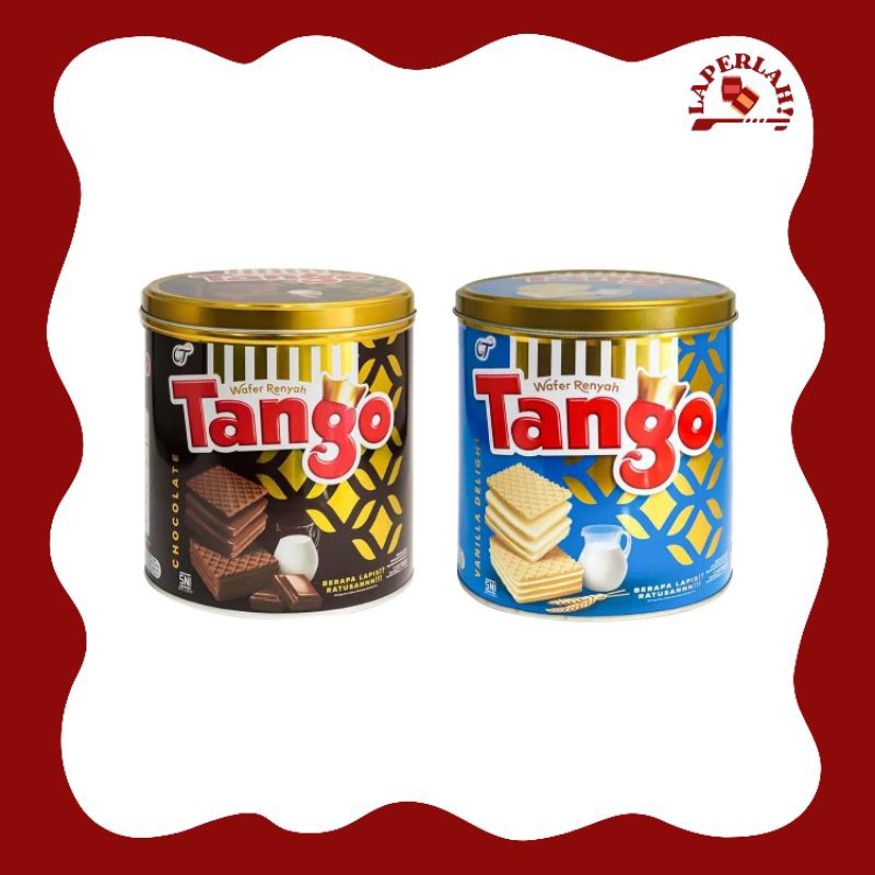 

Tango Wafer Kaleng 240g / Chocolate / Vanilla Milk / promo jajan snack kaleng lebaran / LaperLah!