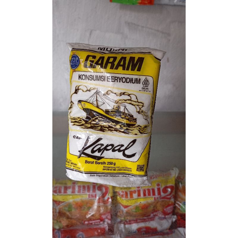 

garam kapal murah 250 gram